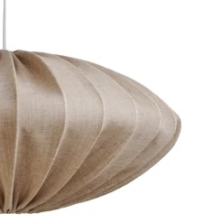 Ellipse Ø80 Lampskärm Linne sand