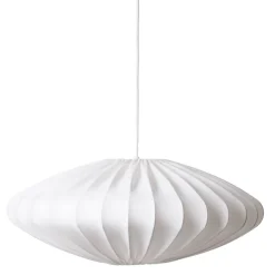 Ellipse Ø65 lampskärm linne vit