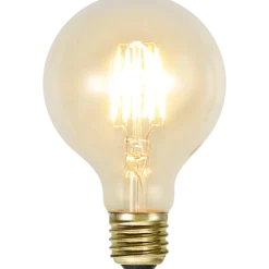 E27 80mm klar 1.6W 140lm 2100K Soft Glow
