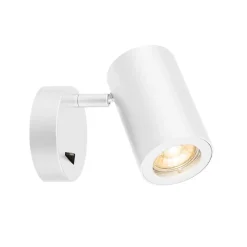 Enola B vägglampa vit