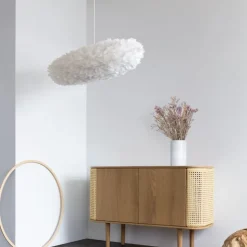 Eos Esther medium lampskärm vit