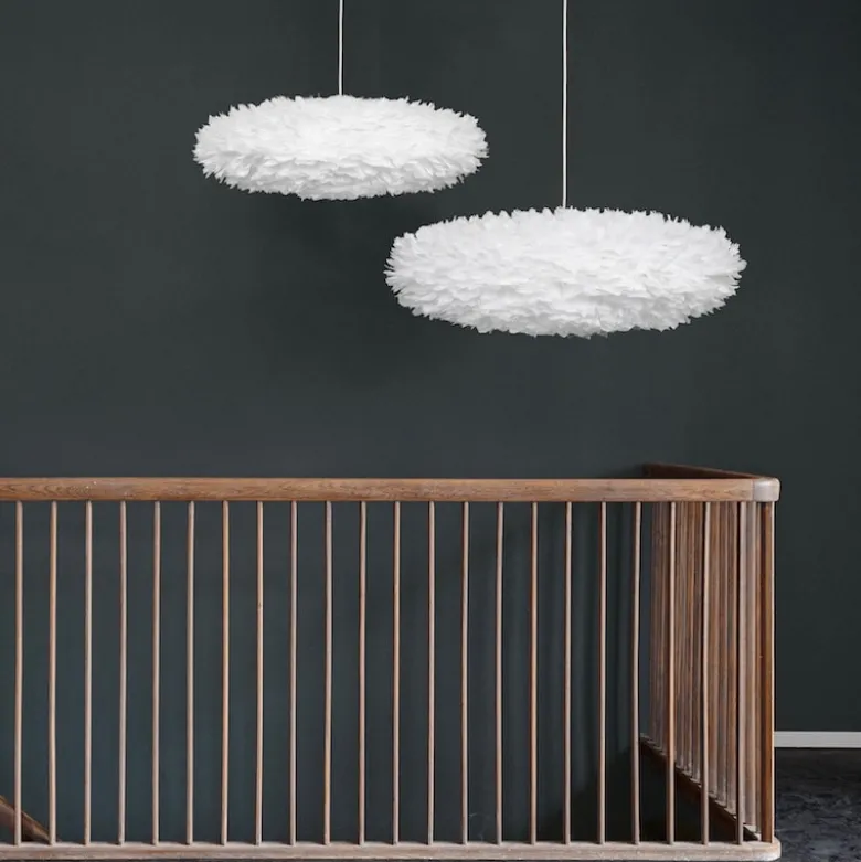 Eos Esther medium lampskärm vit