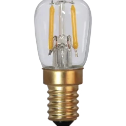 E14 päron klar 1.4W 60lm 2100K soft glow
