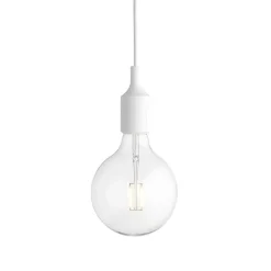 E27 Taklampa White