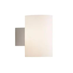 Evoke L vägglampa IP44 vit/opal glas