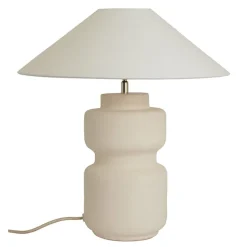 Evy lampfot Elfenbensvit