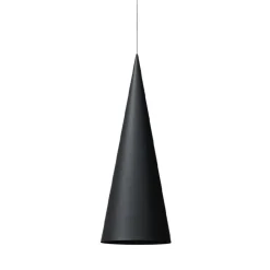 Extra large W151 S1 3000K taklampa jet black