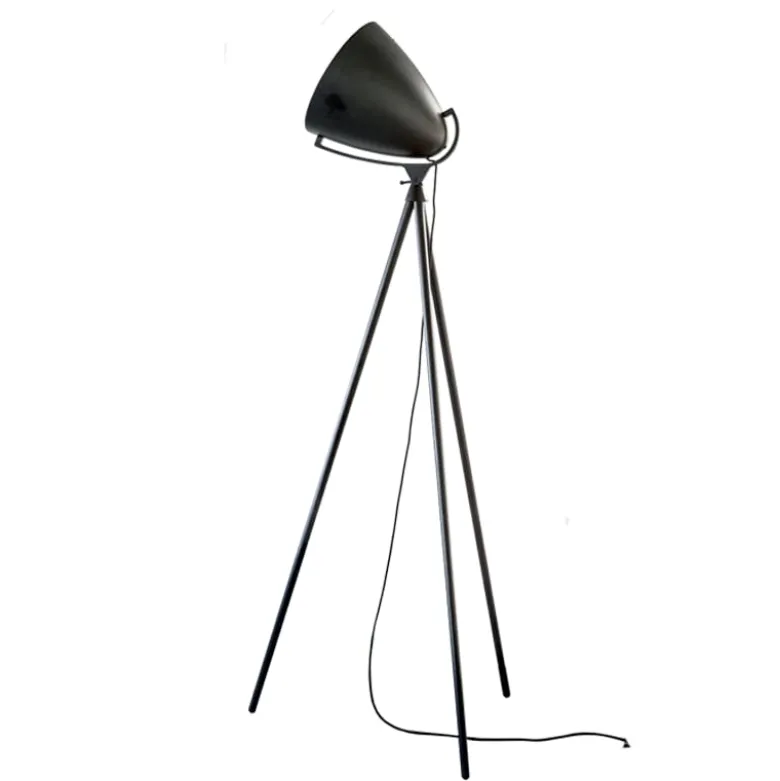 Faro next golvlampa svart/ek