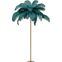 Feather Palm golvlampa grön