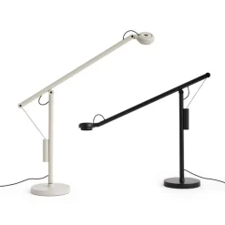 Fifty-fifty bordslampa ash grey