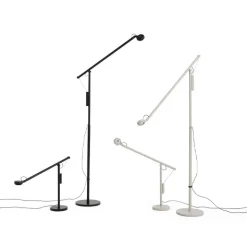 Fifty-fifty bordslampa ash grey