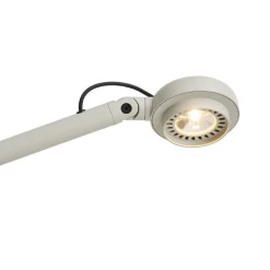 Fifty-fifty golvlampa ash grey