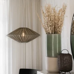 Figo Ø58 lampskärm olivgrön
