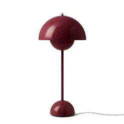 Flowerpot VP3 bordslampa Dark Plum