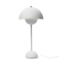 Flowerpot VP3 Bordslampa matt light grey