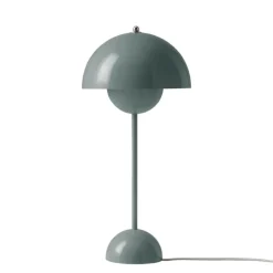 Flowerpot VP3 bordslampa stone blue