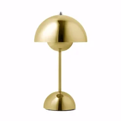Flowerpot VP9 portabel bordslampa Brass-Plated