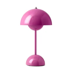 Flowerpot VP9 portabel bordslampa Tangy pink