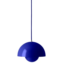 Flowerpot VP1 taklampa Cobalt Blue
