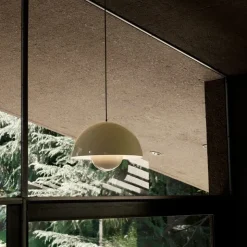 Flowerpot VP1 Taklampa Ivory