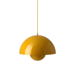 Flowerpot VP7 taklampa mustard