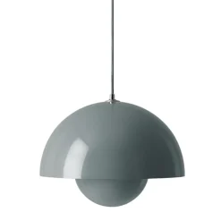 Flowerpot VP2 taklampa Stone Blue