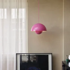 Flowerpot VP7 taklampa Tangy pink