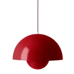 Flowerpot VP2 taklampa Vermilion Red