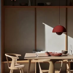 Flowerpot VP7 taklampa Vermilion Red