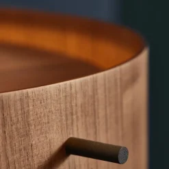 FM 1954 Ø28 taklampa walnut