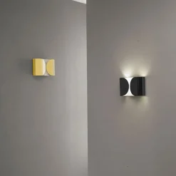 Foglio Vägglampa Guld
