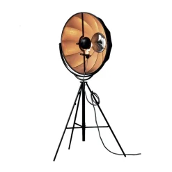 Fortuny golvlampa brons rubelli/svart