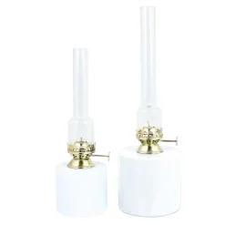 Fotogenlampa Rak vit Stor
