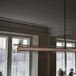 Frame taklampa chrome