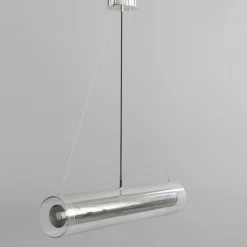 Frame taklampa Fat chrome