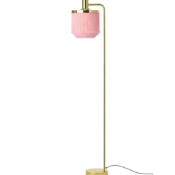 Fringe golvlampa pale pink