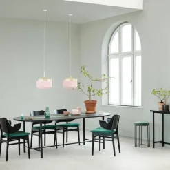 Fringe taklampa Ø30 Cream white
