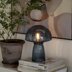 Fungo 22 bordslampa Blå