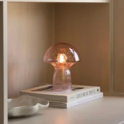 Fungo 16 bordslampa rosa