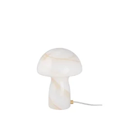 Fungo Swirl 16 bordslampa beige/vit