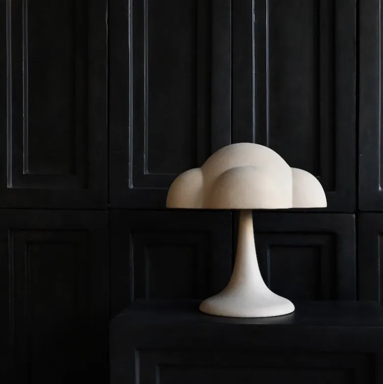 Fungus bordslamp Sand