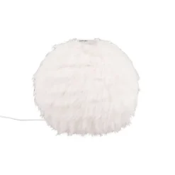 Furry bordslampa sand