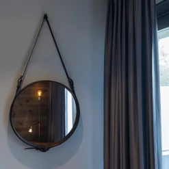 Galax golvlampa rå mässing