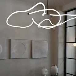 Ghost chandelier taklampa Big neon