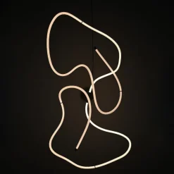 Ghost chandelier taklampa Big neon