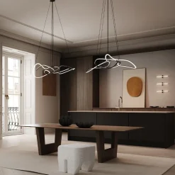 Ghost chandelier taklampa Mini burned black