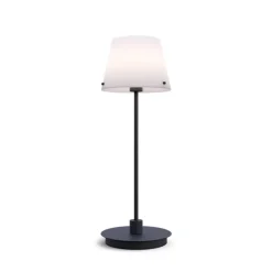 Gil il Grande bordslampa svart/opalglas