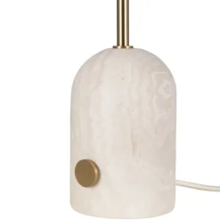 Gino 20 bordslampa beige/mässing