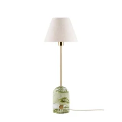 Gino 20 bordslampa ljusgrön marmor