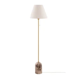 Gino Golvlampa Brun marmor